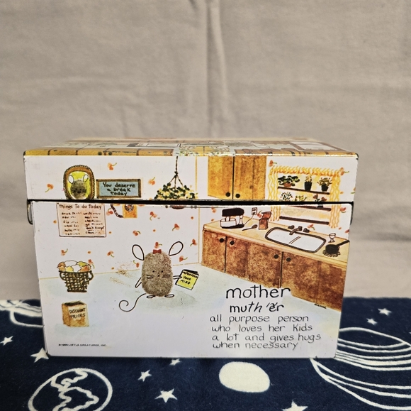 Vintage 1980 recipe box - Picture 3 of 8